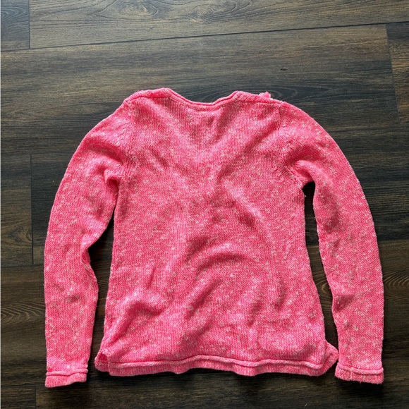 Lilly Pulitzer Vibrant Pink V-Neck Sweater - Picture 5 of 5